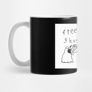 Free Moon Ghost Food Mug